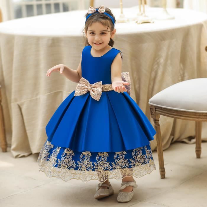 Robe Fille Enfants mignon nouvelles bouffantes Elegant Mode