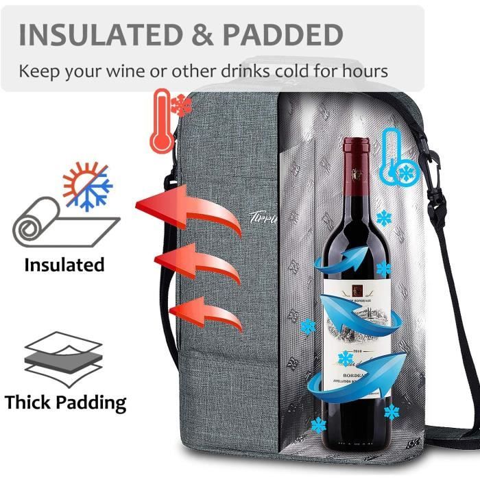 Sac a vin isotherme sales