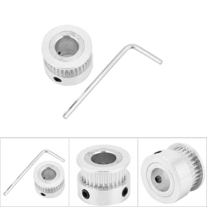 Poulie De Distribution 30 Dents 3GT Alésage 5/6.35/8mm Pour Imprimante 3D - Largeur 9mm
