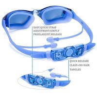 BSITSSS Lunettes de NatationLunette Piscine Adulte Antibuée
