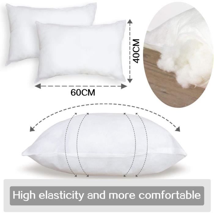 Lot De 2 Taies D'oreiller Enfant 40x60 Cm | 100% Coton Doux, Fermeture à Rabat, Pour Bébé Garçon Ou Fille