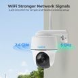 Caméra de Surveillance Extérieure Reolink 360° 2K PTZ WiFi Solaire Sans Fil - Argus PT-3