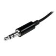 STARTECH.COM Câble Adaptateur Casque Slim - Doubleur Audio Jack Splitter - 3.5mm (M) vers 2x 3.5mm (F) - 15,23 cm - Noir-3