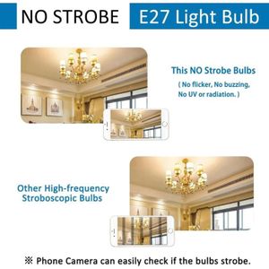 Lot De 10 Ampoules Halogènes 70W ~ 100W E27 - Blanc Chaud - Dimmer - Classe G - Neuf