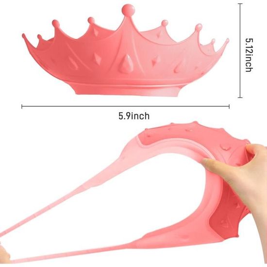 Casquette De Bain Bébé - ZHUODIKE - Bonnet Réglable En Silicone