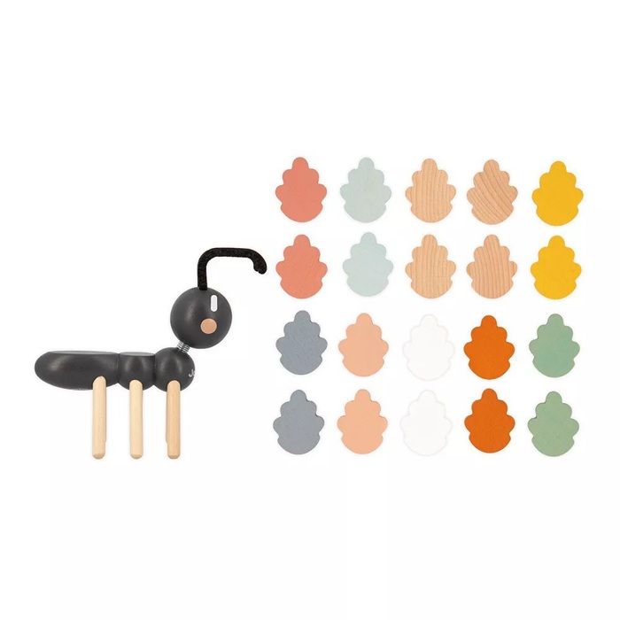 Janod - Planche d'Équilibre Fleur Sweet Cocoon - Jouet en Bois FSC - Développe Le Sens de l'Équilibre et la Concentration - Jeu d'Adresse pour Enfant dès 5 Ans,J04049