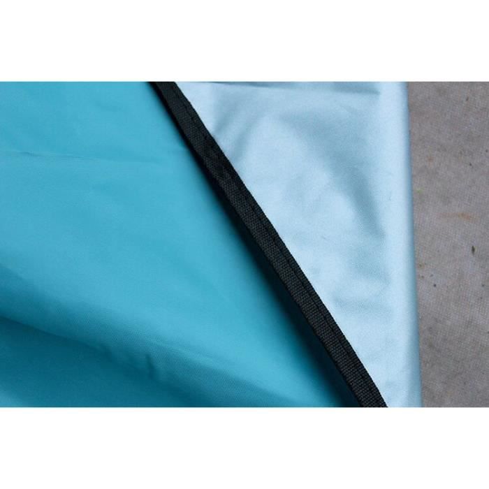Voile D'ombrage Triangle 6x6m Bleu - Anti-UV Et Imperméable | Pour Terrasse, Balcon, Piscine