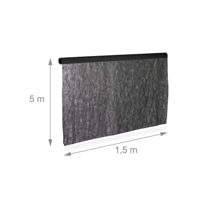 300 m² film de paillage, paillage anti-mauvaises herbes, film de drainage 150 g, 1 m de large