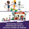 LEGO® Friends 41728 Le Snack du Centre-Ville, Jouet Enfants 6 Ans, Mini-Poupées Liane, Aliya-4