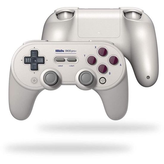 Manette Gamepad Bluetooth Grise 8bitdo Sn30 Pro G Classic Edition Pour Switch Cdiscount Jeux Video