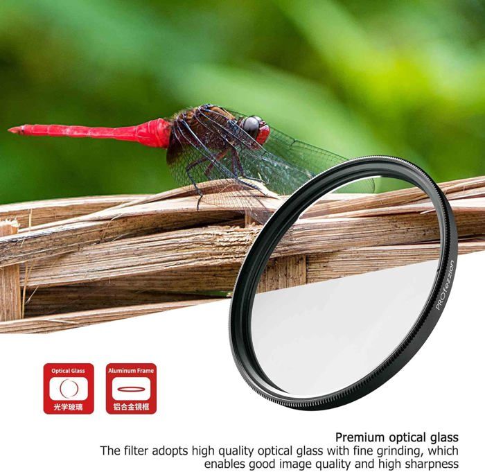 Kit Filtre Macro 16X + Rouge + Violet 58mm Pour GoPro Hero 9 - Plongée Sous-Marine