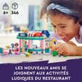LEGO® Friends 41728 Le Snack du Centre-Ville, Jouet Enfants 6 Ans, Mini-Poupées Liane, Aliya-5