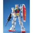 Maquette Gundam Rx-78-2 Ver. 1.5 GUNPLA MG Master Grade 1-100 - BANDAI - Blanc - Plastique-0