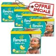 196 Couches Pampers Baby Dry taille 5+-0