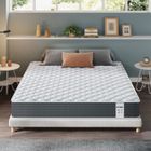 Matelas 180x200 cm INRE - 25 cm,Réversible,Mémoire de Forme,7 Zones Ergonomiques,Soutien Ferme,Tissu Respirant et Durable