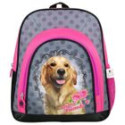 IAMS CHIEN Cleo & Frank Sac a dos cartable pour l'école maternelle et loisirs extrascolaires toutou chiot chien