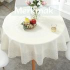 Nappe Ronde MERKMAK - Toile Cirée Imperméable - 137x137cm