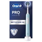 Brosse à Dents Électrique - Oral-B - PRO 1 700 - Rechargeable - Minuteur - Oscillant-rotatif