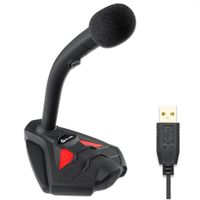 KLIM Voice V2 + Microphone USB de Bureau + Micro Gamer Idéal pour Jeux Vidéo, Streaming, Youtube, Podcast + Qualité de son Optimale