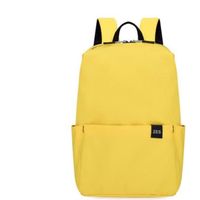sac a dos backpack femme homme enfant jaune ado collège 38cm 16L travail sport ordinateur 13-14 Pouces école voyage