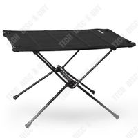 TD® Camping en plein air portable en alliage d'aluminium support tissu table pliante en alliage d'aluminium table de pique-nique