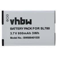 vhbw Batterie compatible avec Siemens Gigaset SL750, SL750H, SL750H Pro, SL78, SL800H Pro téléphone fixe sans fil (800mAh, 3,7V,