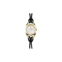 Montre femme Go Girl Only cuir noir Couleur de la matière:Jaune
