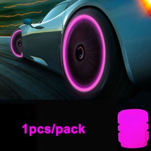 16 Bouchons De Valve Lumineux - 4 Couleurs (Vert, Jaune, Bleu, Rose) - Pour Voiture, Moto, Vélo