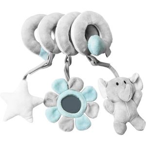 SUNXIN Jouet de Poussette bébé Jouets Animales en Peluche Spirale dactivités Hanging Jouets Berceau 