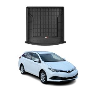 Tapis De Coffre Sur Mesure Toyota Auris 2007-2012 Hatchback – Bac De Protection Caoutchouc Antidérapant Element