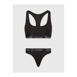 Tanga Calvin Klein Noire pour Femme Noir - Cdiscount Prêt-à-Porter