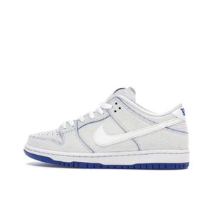 BASKET Nike Dunk SB Low blanc bleu