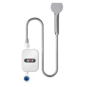 Chauffe-Eau Électrique Instantané 3500W/5500W Sans Réservoir Robinet Douche