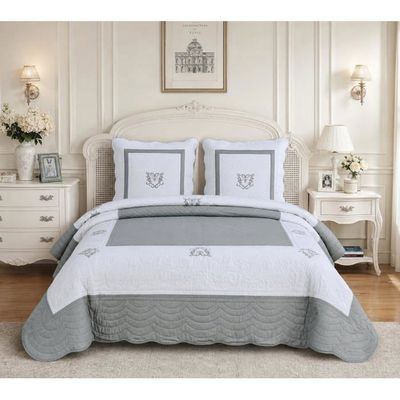 Jupe De Lit Charter Club - Taille Cal King - Couleur Crème - Coton - Excellent état