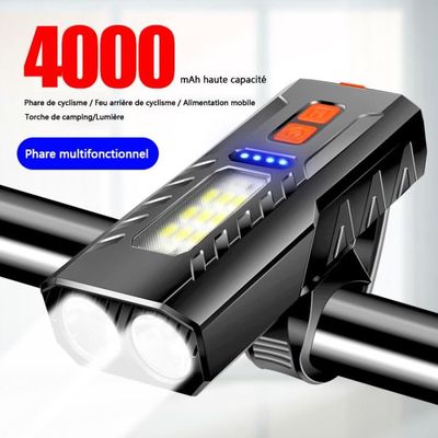 Feu Arrière Vélo Intelligent USB Rechargeable - 6 Modes LED, Capteur Freinage & Allumage Auto, IPX4 Étanche