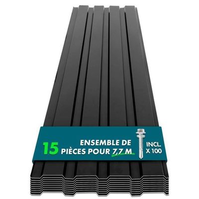 Mini Bardeaux Toit Auto-adhésifs Rouge – 30 Bandes + 2 Faîtières – Imperméables Pour Nichoirs Oiseaux, Cages Lapins, Hôtels à Insectes – Modélisme