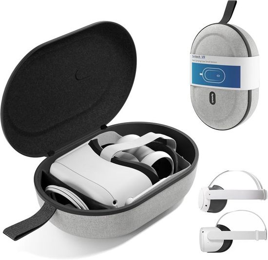 Sac De Transport VR Pour Oculus Quest 3 - Coque Rigide, Protection Complète Pour Casque Et Accessoires