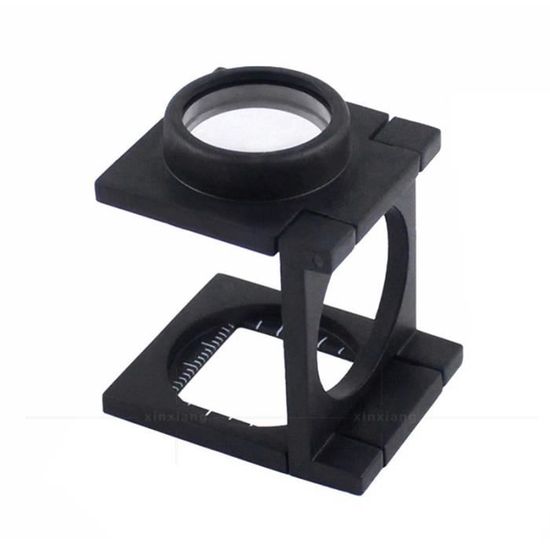 Lentille Convexe Double Verre K9 30mm Diamètre - Longueur Focale 100mm Pour Expériences Optique