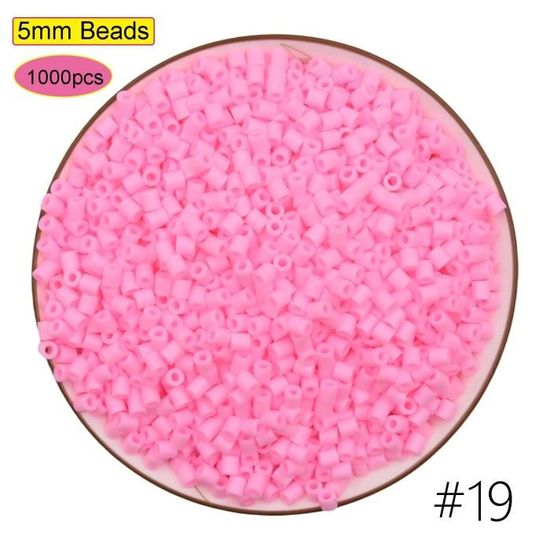 PH PandaHall 3763pcs Perles De Rocaille Roses 3 Mm Perle De Taille Perles De Lettres Acryliques