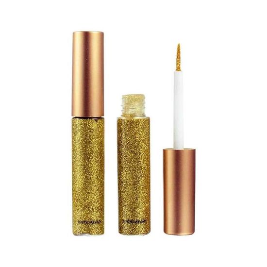 Eye Shadow 1 Pcs Liquide Eyeliner Set Glitter Étanche Shimmer Or Coloré
