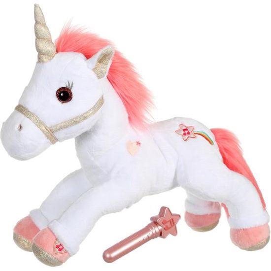 Peluche interactive licorne - Cdiscount