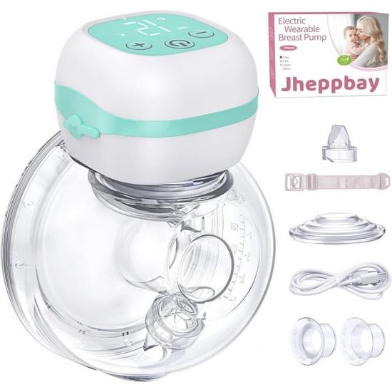Tire-lait électrique Mains Libres Bizcasa - 3 Modes, 9 Niveaux, Silencieux - 10