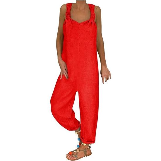 Salopette Femme Oh My Gauze ! En Coton Noir, Jambes Larges, Taille XS – Neuf Sans étiquettes