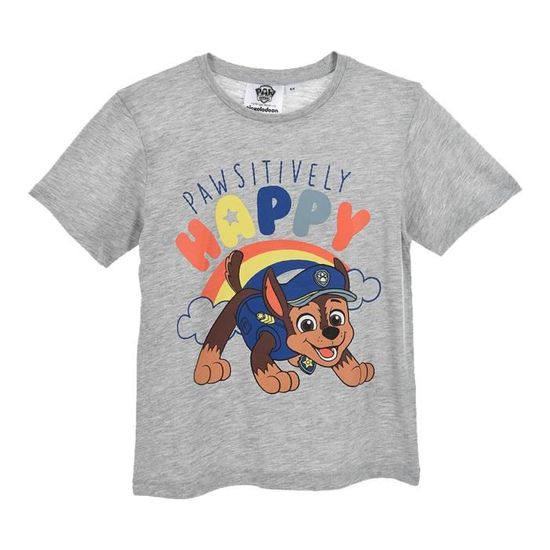 T-shirt Garçon George - Gris Mélangé - Coton - Taille 2 Ans