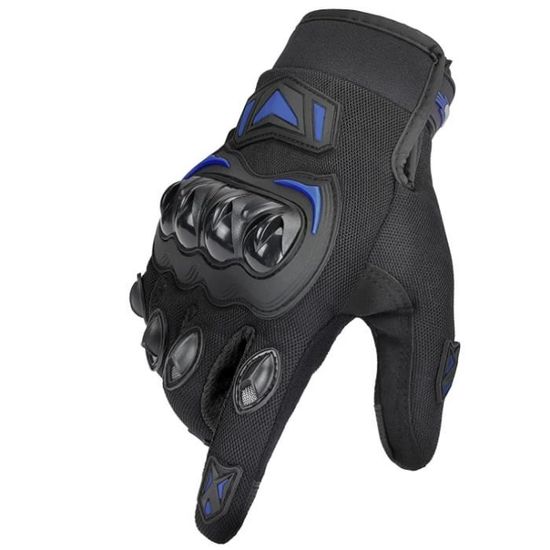 Gants Moto Homologu?�s, Gant Moto Homme Respirant ?� ?�cran Tactile Plein-Doigt pour la Course de 