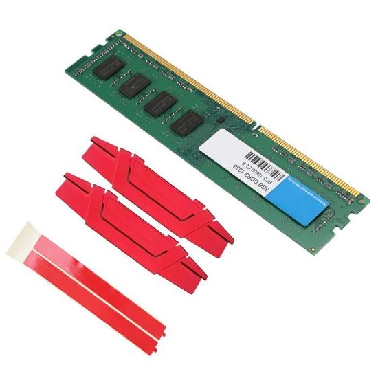 Dissipateur Thermique RAM ARGB 5V 3-PIN RM-1 - Pour Refroidissement Mémoire PC - Neuf