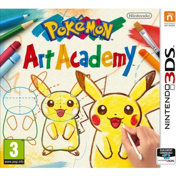 Pokémon Art Academy 3ds - vue 2