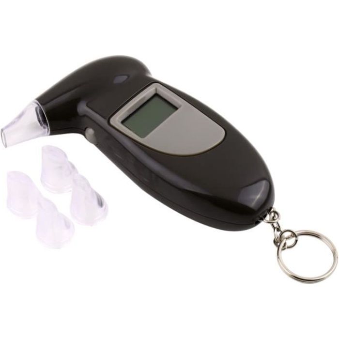 Éthylotest Alcootest Éthylomètre Testeur Analyseur Alcool Digital Écran LCD