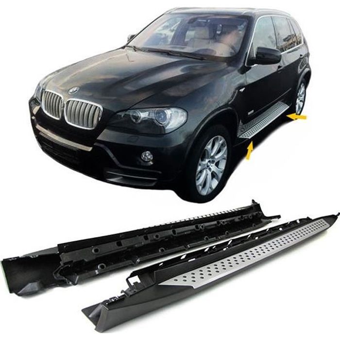 Marche pied alu BMW X5 (E70) de 2007 à 2012