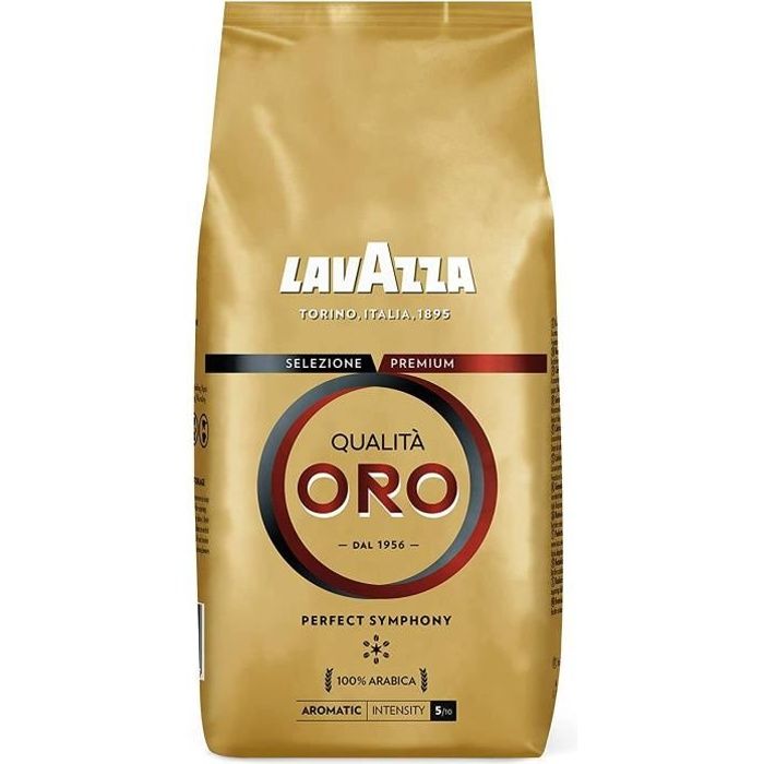 Lavazza Café en Grains Qualita Oro - 1kg Marque : Lavazza
